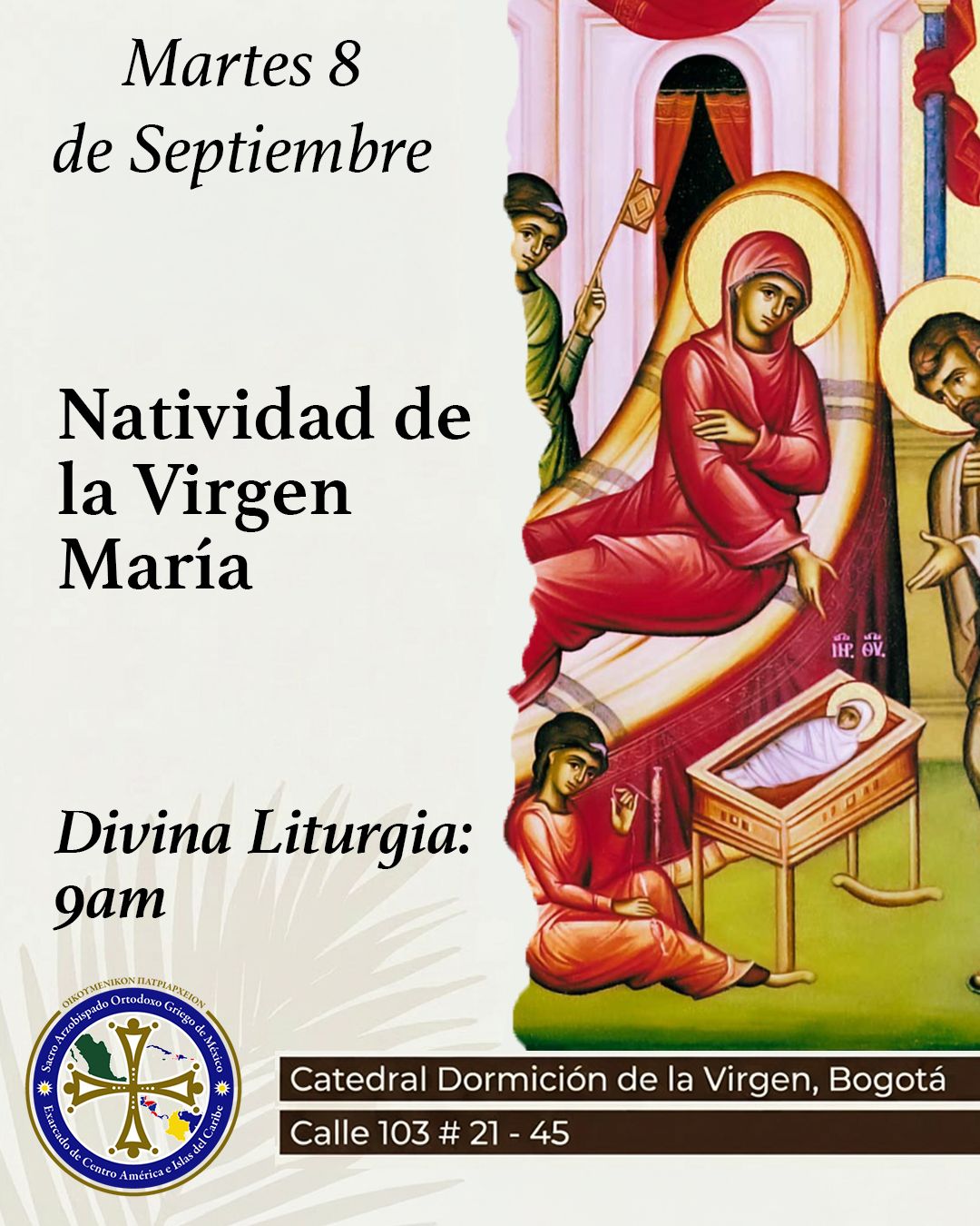 Natividad de la Virgen María